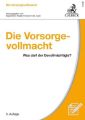 Die Vorsorgevollmacht