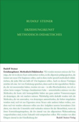 Erziehungskunst. Methodisch-Didaktisches