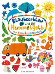 Blaubeerblau und Hummelgelb