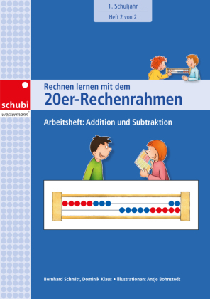 Rechnen lernen mit dem 20er-Rechenrahmen - Addition und Subtraktion