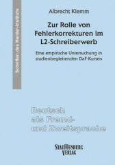 Zur Rolle von Fehlerkorrekturen im L2-Schreiberwerb