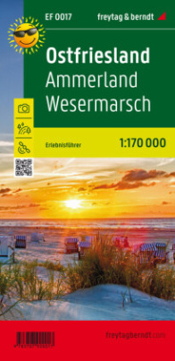 Ostfriesland, Ammerland, Wesermarsch, Erlebnisführer 1:170.000