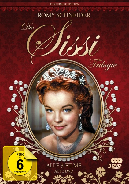 Sissi Trilogie - Purpurrot-Edition (exklusives Angebot)