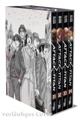 Attack on Titan, im Sammelschuber mit Extra. Bd.31-34