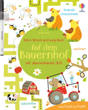 Mein Wisch-und-weg-Buch: Auf dem Bauernhof