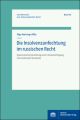 Die Insolvenzanfechtung im russischen Recht