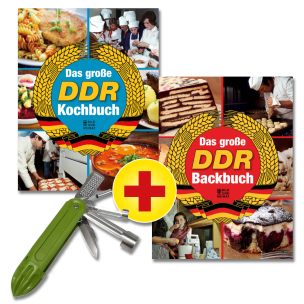 DDR-Rezeptklassiker im Paket (inkl. Küchen-Multitool 7 in 1)
