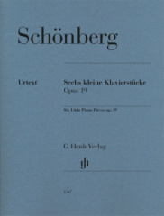 Schönberg, Arnold - Sechs kleine Klavierstücke op. 19