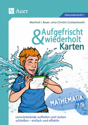 Aufgefrischt-und-wiederholt-Karten Mathematik 7-8