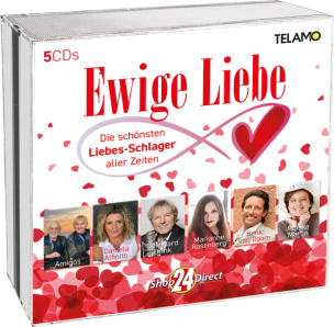 Ewige Liebe - Die schönsten Liebes-Schlager aller Zeiten + GRATIS Halskette Herzanhänger (exklusives Angebot)