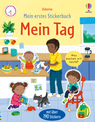 Mein erstes Stickerbuch: Mein Tag