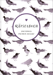 Deluxe Rätselbuch/Rätselblock mit extra großem Druck für Erwachsene und Senioren in DIN A4.