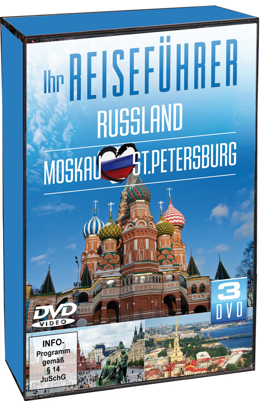 Russland - Moskau - St.Petersburg