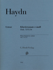 Haydn, Joseph - Klaviersonate e-moll Hob. XVI:34