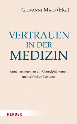 Vertrauen in der Medizin