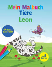 Mein Malbuch Tiere - Leon