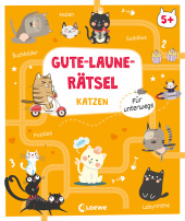 Gute-Laune-Rätsel für unterwegs - Katzen