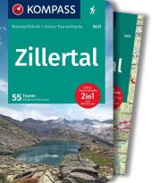 KOMPASS Wanderführer Zillertal, 55 Touren