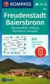 KOMPASS Wanderkarte 878 Freudenstadt, Baiersbronn, Simmersfeld, Loßburg, Alpirsbach 1:25.000