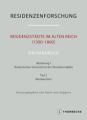 Residenzstädte im Alten Reich (1300-1800). Ein Handbuch