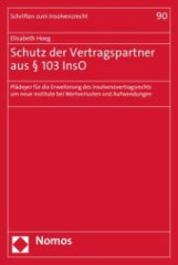 Schutz der Vertragspartner aus § 103 InsO