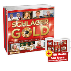 Best Of + Schlager Gold + GRATIS Herz & Tasse