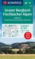 KOMPASS Wanderkarten-Set 221 Grazer Bergland, Fischbacher Alpen (2 Karten) 1:50.000