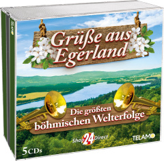 Die große 70Jahre-Jubiläumsedition + Grüße aus Egerland - Die größten böhmischen Welterfolge + GRATIS Halskette