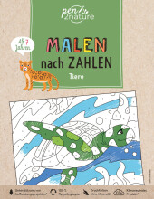 Malen nach Zahlen Tiere. Für Kinder ab 7 Jahren