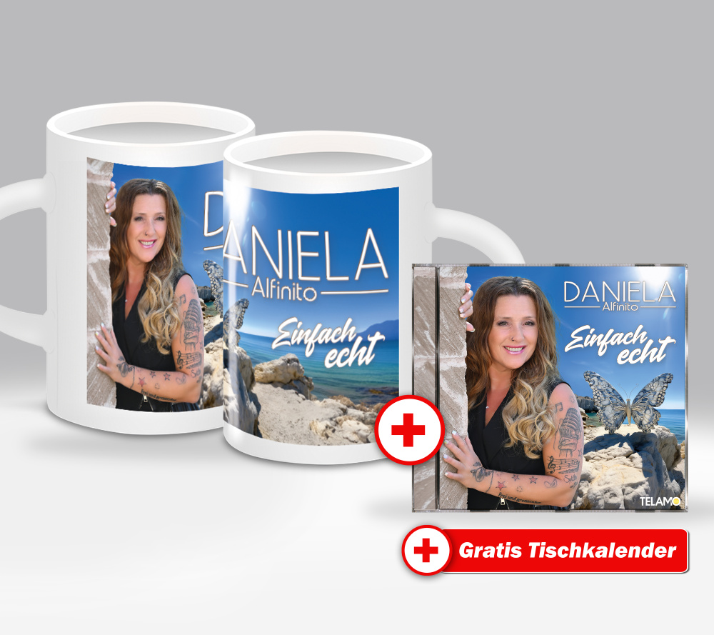 Einfach echt Fan-Set Tasse + CD + GRATIS Tischkalender