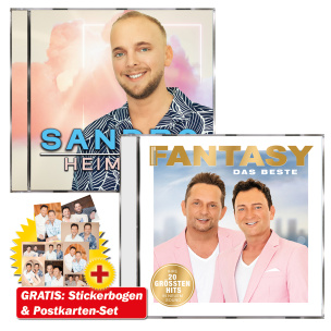 Heimweh + Das Beste + GRATIS Postkarten-Set & Stickerbogen