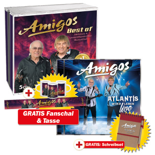 Atlantis wird leben (Live Edition) + Best Of + GRATIS Schreibset, Tasse & Fanschal