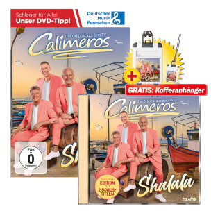 Shalala CD+DVD-Paket + GRATIS Kofferanhänger