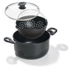 Sparpaket World's Greatest Pot - Topf mit Siebeinsatz Ø 25 cm (2er-Set)