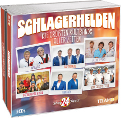 Schlagerhelden - Die größten Kultbands aller Zeiten + GRATIS Parfüm