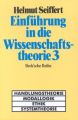 Einführung in die Wissenschaftstheorie. Tl.3