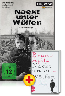Nackt unter Wölfen (Buch + DVD)