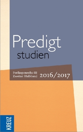 Predigtstudien 2016/2017. Halbbd.2