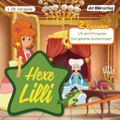 Hexe Lilli -Lilli wird Prinzessin & Das Haibaby , 1 Audio-CD