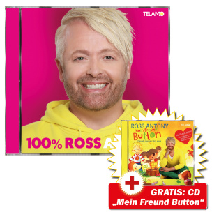 100% Ross + GRATIS CD „Mein Freund Button“