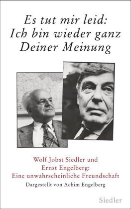 "Es tut mir leid: Ich bin wieder ganz Deiner Meinung"