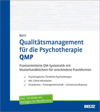 Qualitätsmanagement für die Psychotherapie QMP, m. CD-ROM