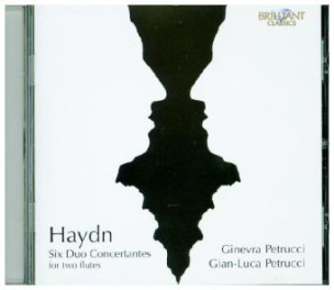 Six Duo Concertantes for two flutes, 1 Audio-CD