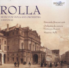 Music For Viola And Orchestra / 2 Sinfonias, 1 Audio-CD