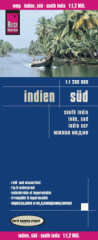 World Mapping Project Reise Know-How Landkarte Indien, Süd (1:1.200.000). South India / Inde, Sud / India sur