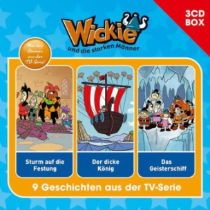 Wickie - 3-CD Hörspielbox, 3 Audio-CDs. Vol.2