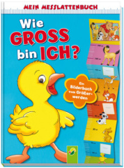 Mein Messlattenbuch - Wie groß bin ich? - (Motiv Ente)