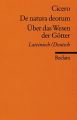 Über das Wesen der Götter. De natura deorum