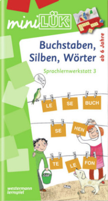 Buchstaben, Silben, Wörter