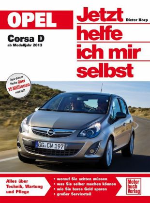 Opel Corsa D ab Modelljahr 2013